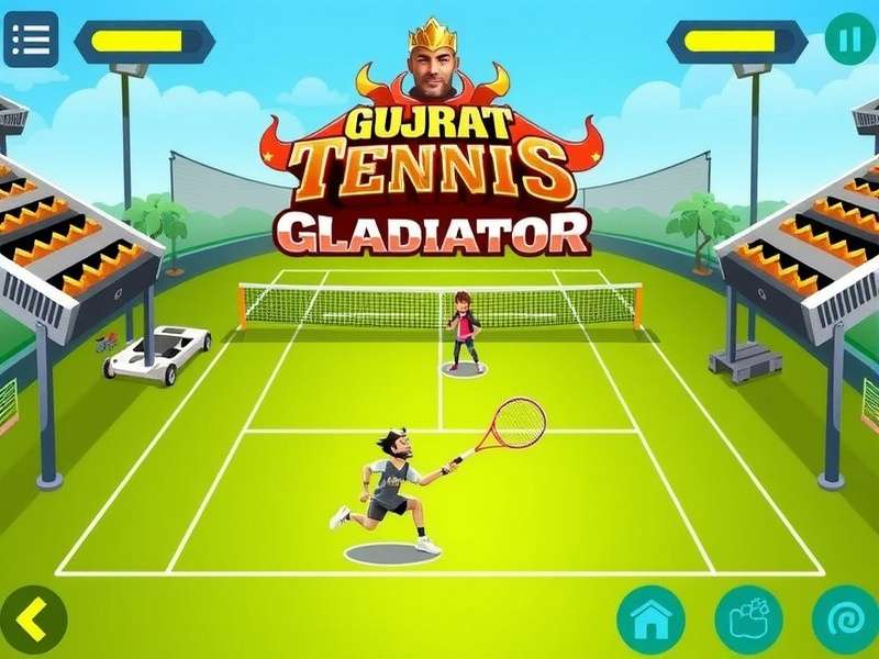 Gujarat Tennis Gladiator Gameplay Screenshot